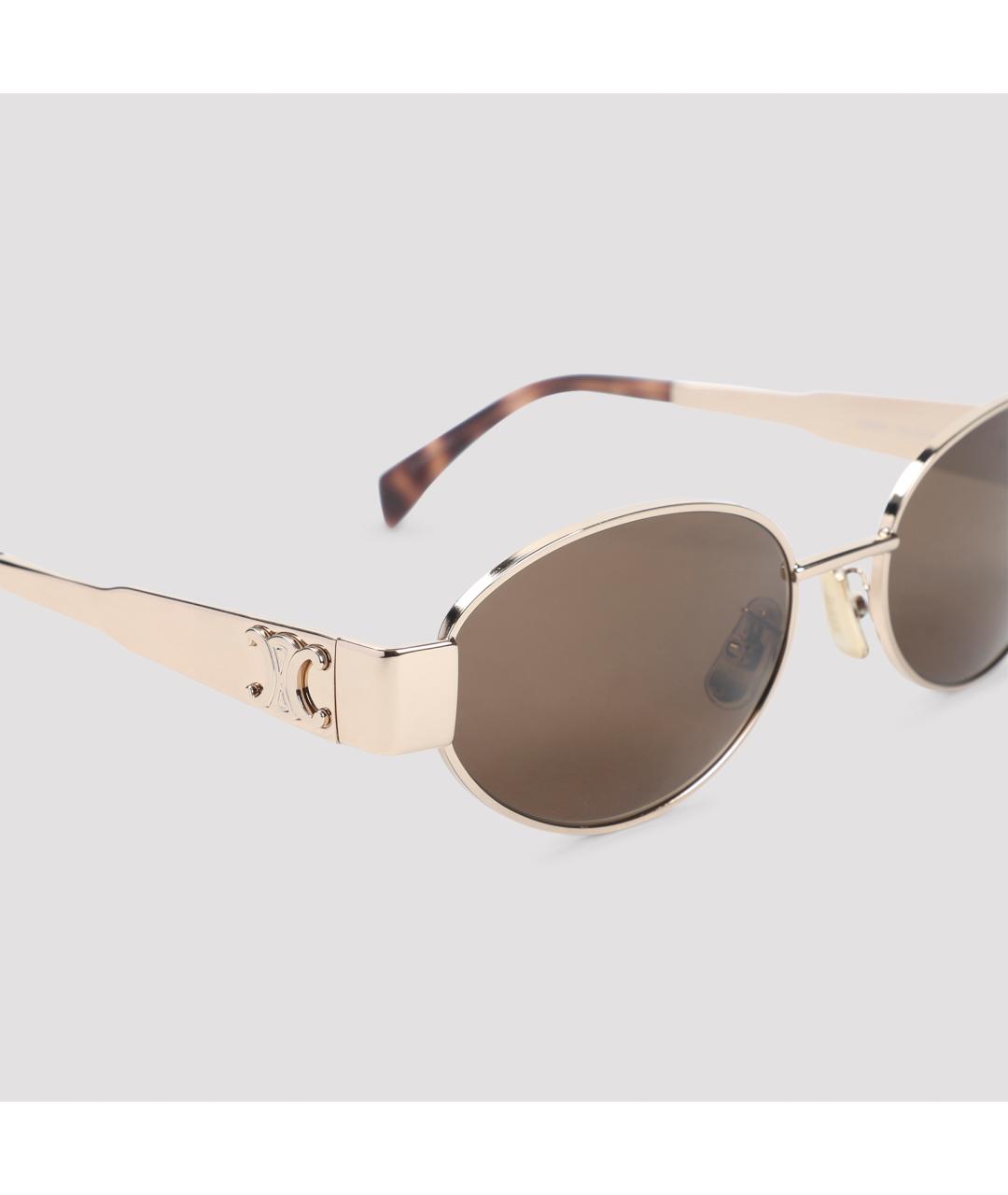 CELINE Мульти металлические солнцезащитные очки, фото 4