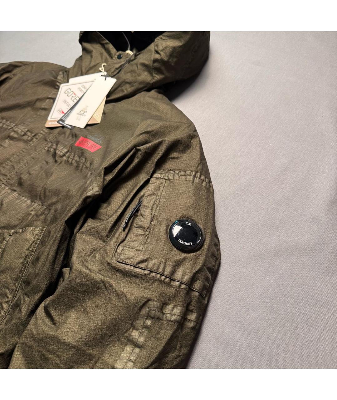 CP COMPANY Хаки пуховик, фото 4