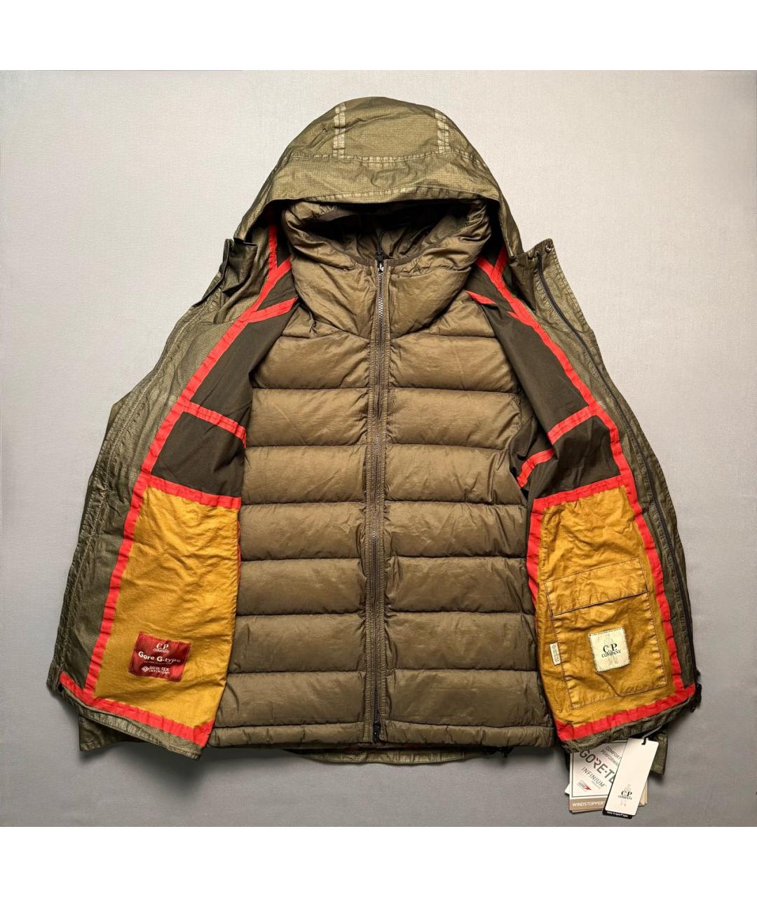 CP COMPANY Хаки пуховик, фото 2
