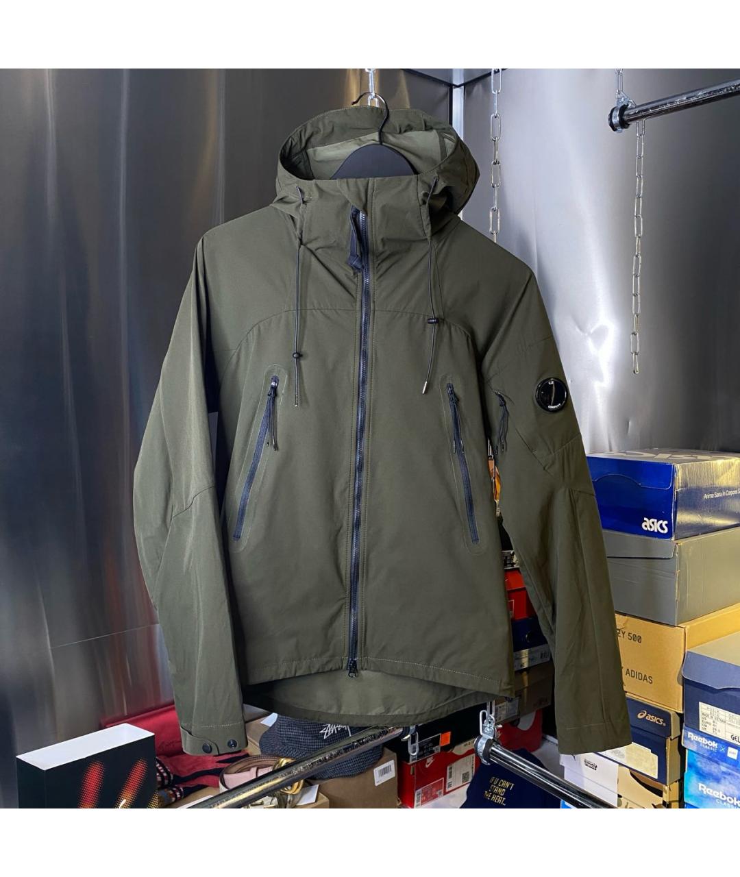 CP COMPANY Хаки полиамидовая куртка, фото 2