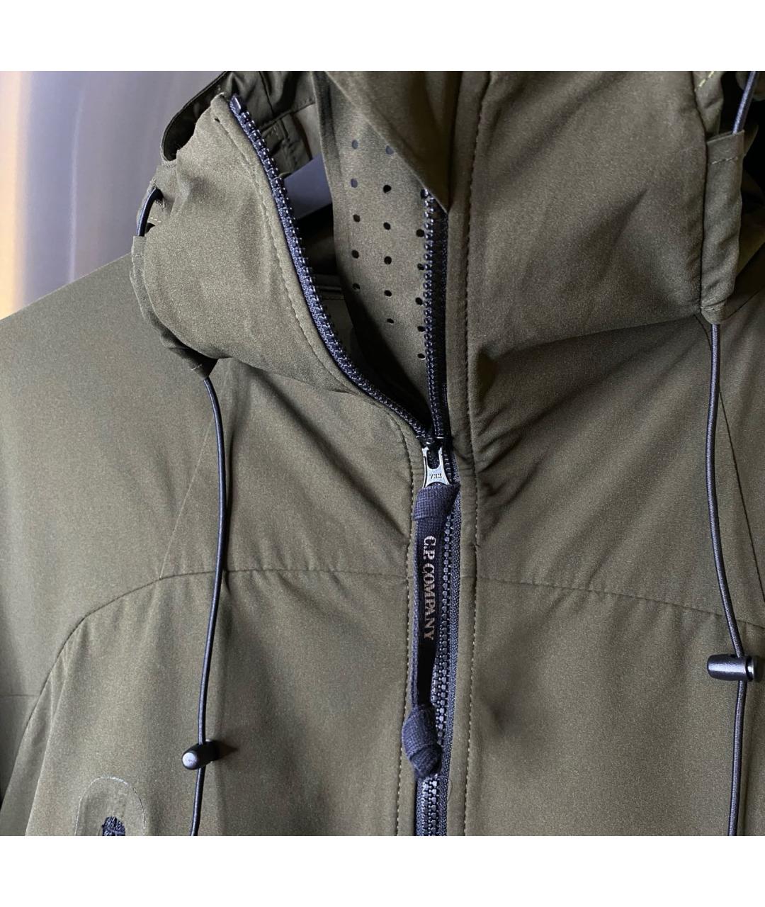CP COMPANY Хаки полиамидовая куртка, фото 4