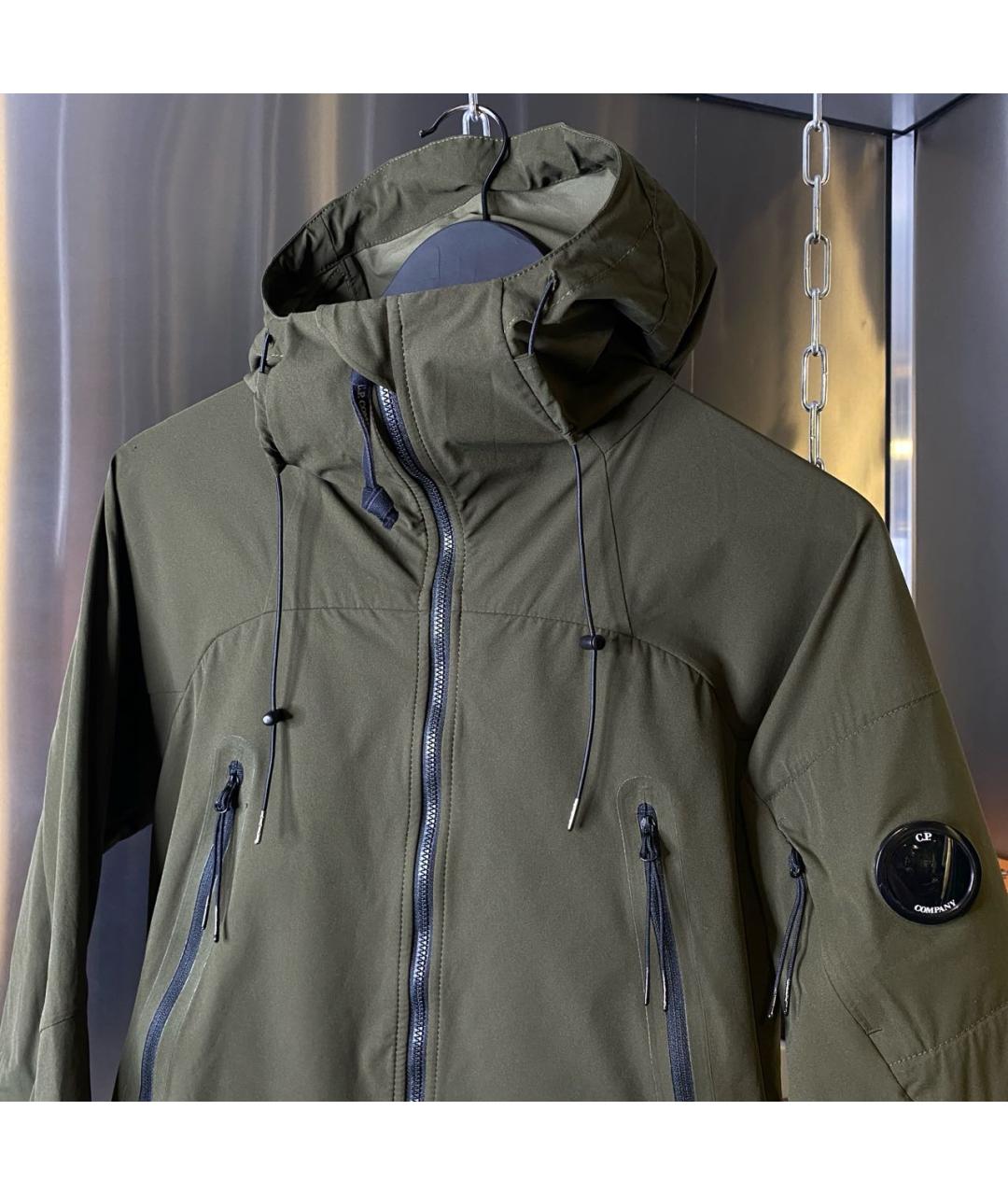 CP COMPANY Хаки полиамидовая куртка, фото 3