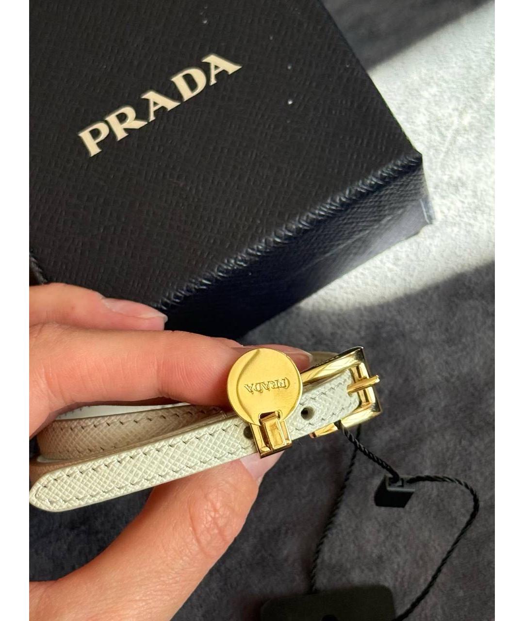 PRADA Кожаный браслет, фото 2