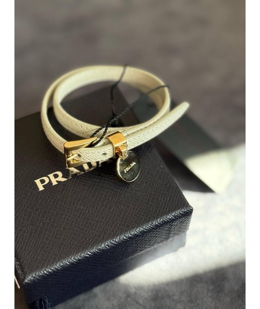 PRADA Кожаный браслет, фото 6