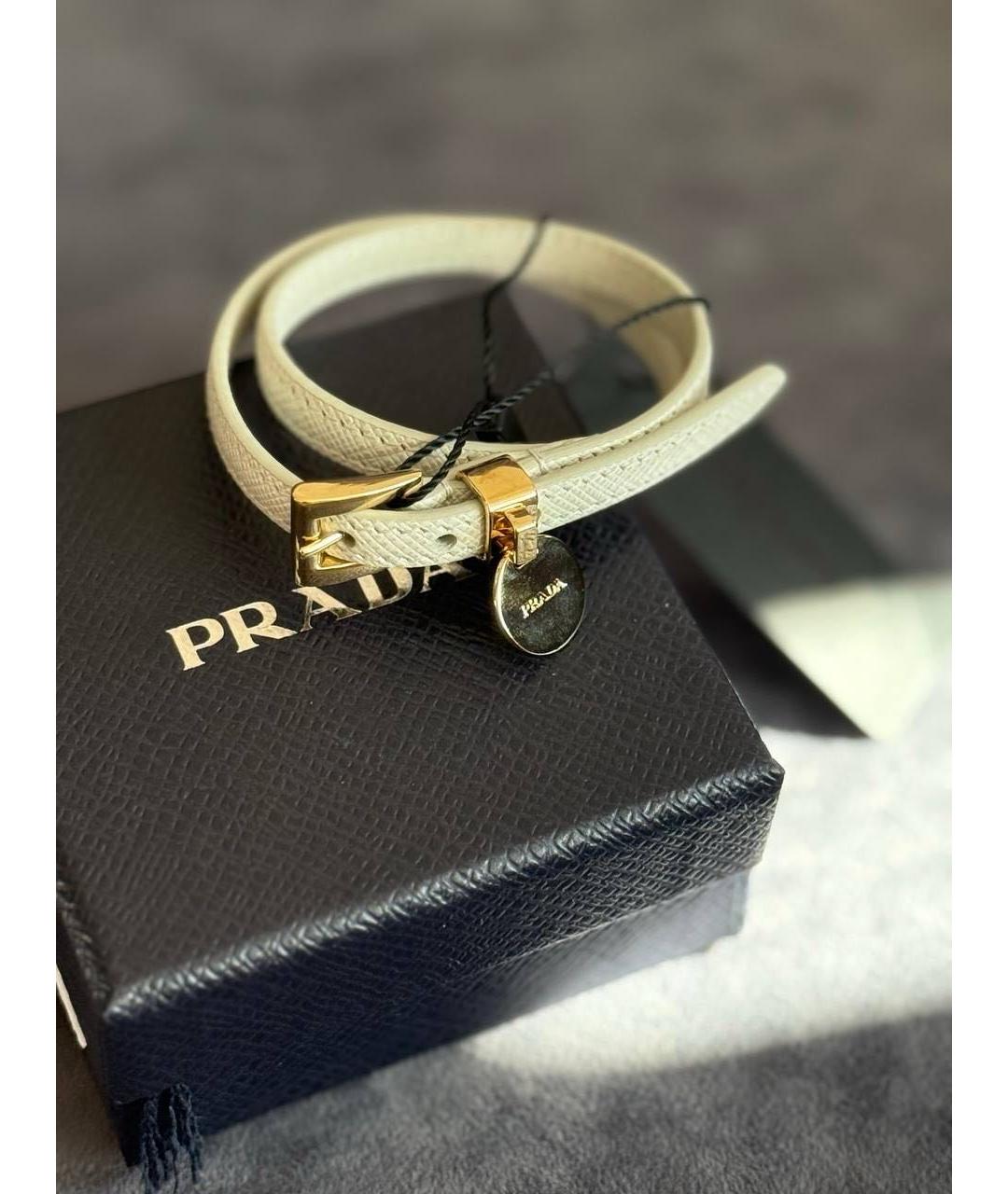 PRADA Кожаный браслет, фото 4