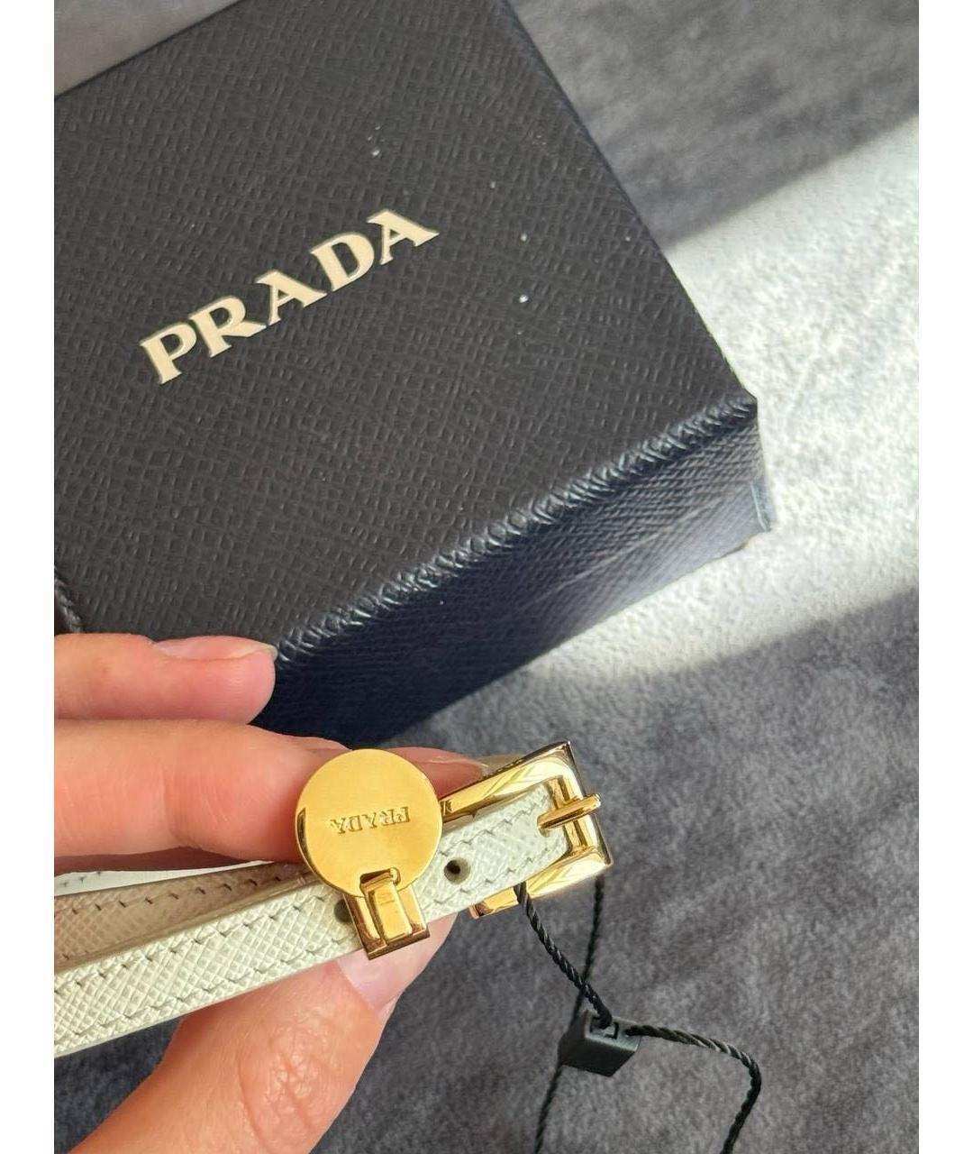 PRADA Кожаный браслет, фото 3