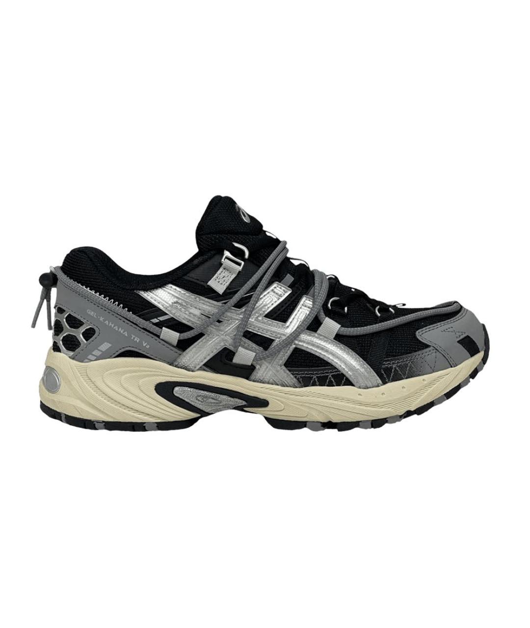 ASICS Серебряные синтетические кроссовки, фото 1
