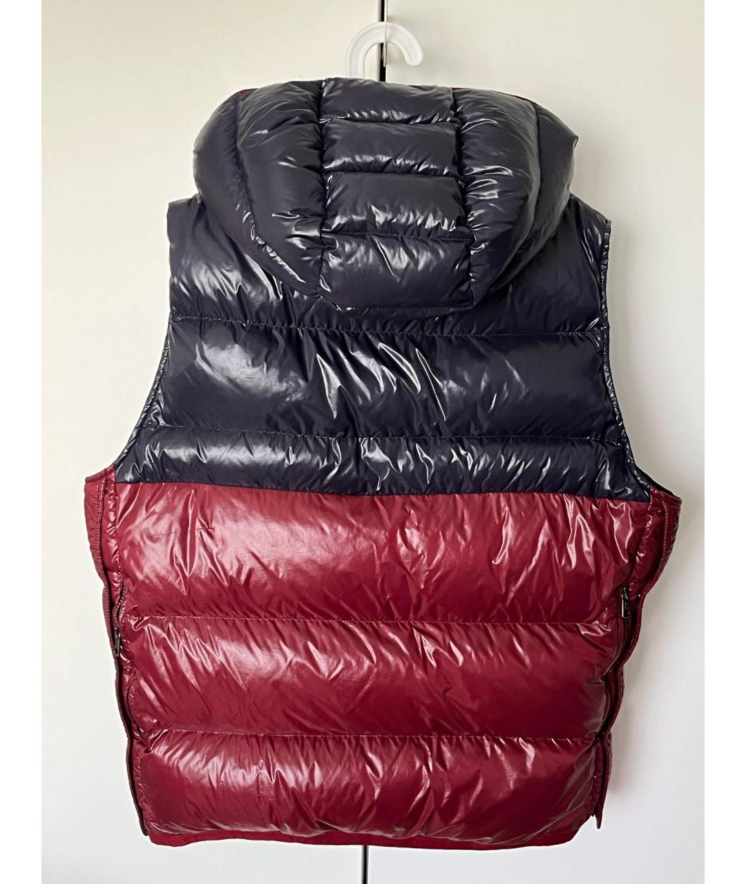 MONCLER Темно-синий жилет, фото 2