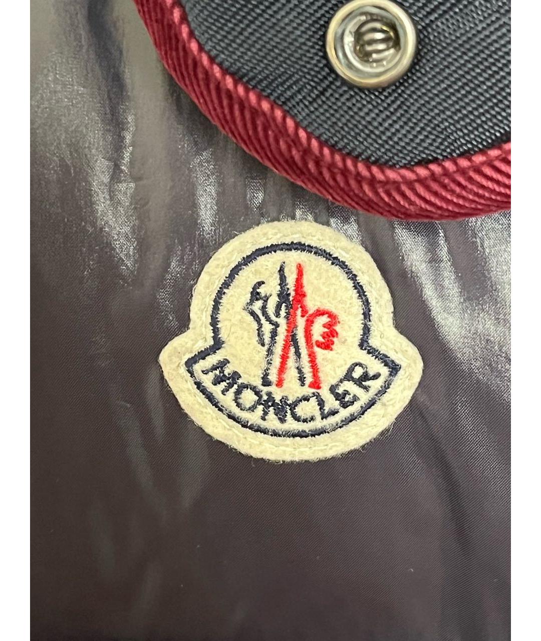MONCLER Темно-синий жилет, фото 3