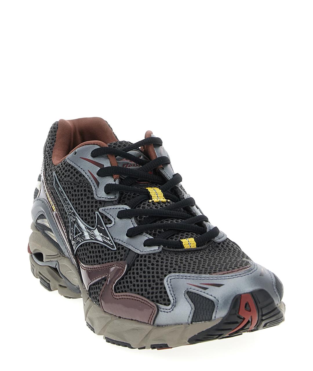 MIZUNO Серые низкие кроссовки / кеды, фото 2
