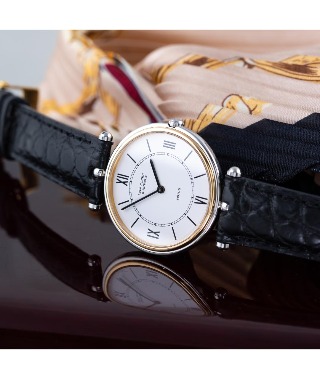 VAN CLEEF & ARPELS Белые металлические часы, фото 9