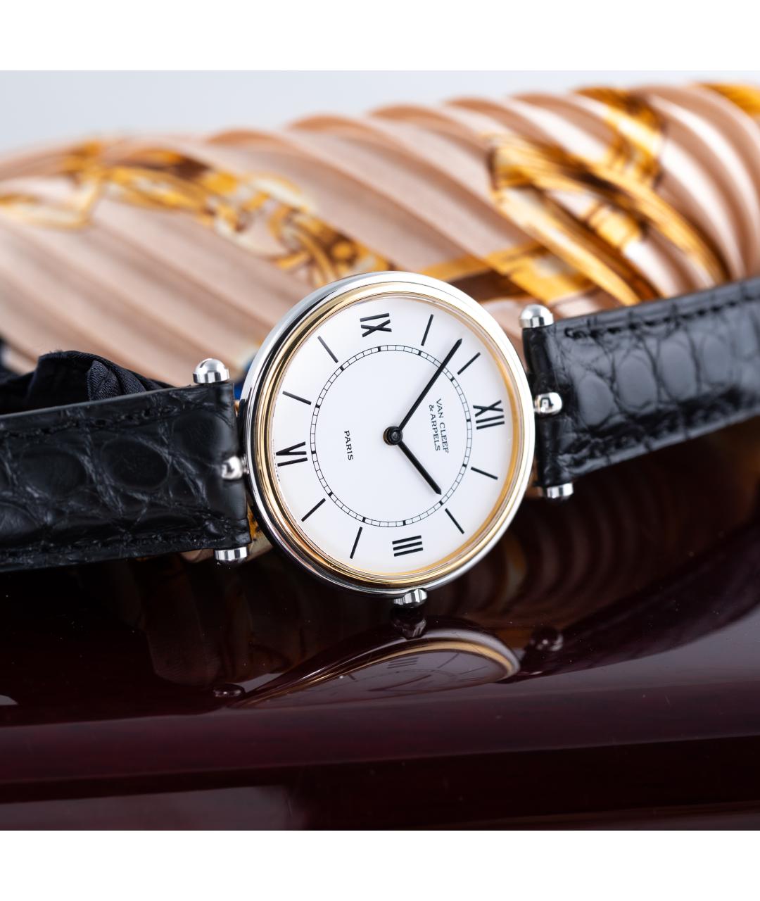 VAN CLEEF & ARPELS Белые металлические часы, фото 8