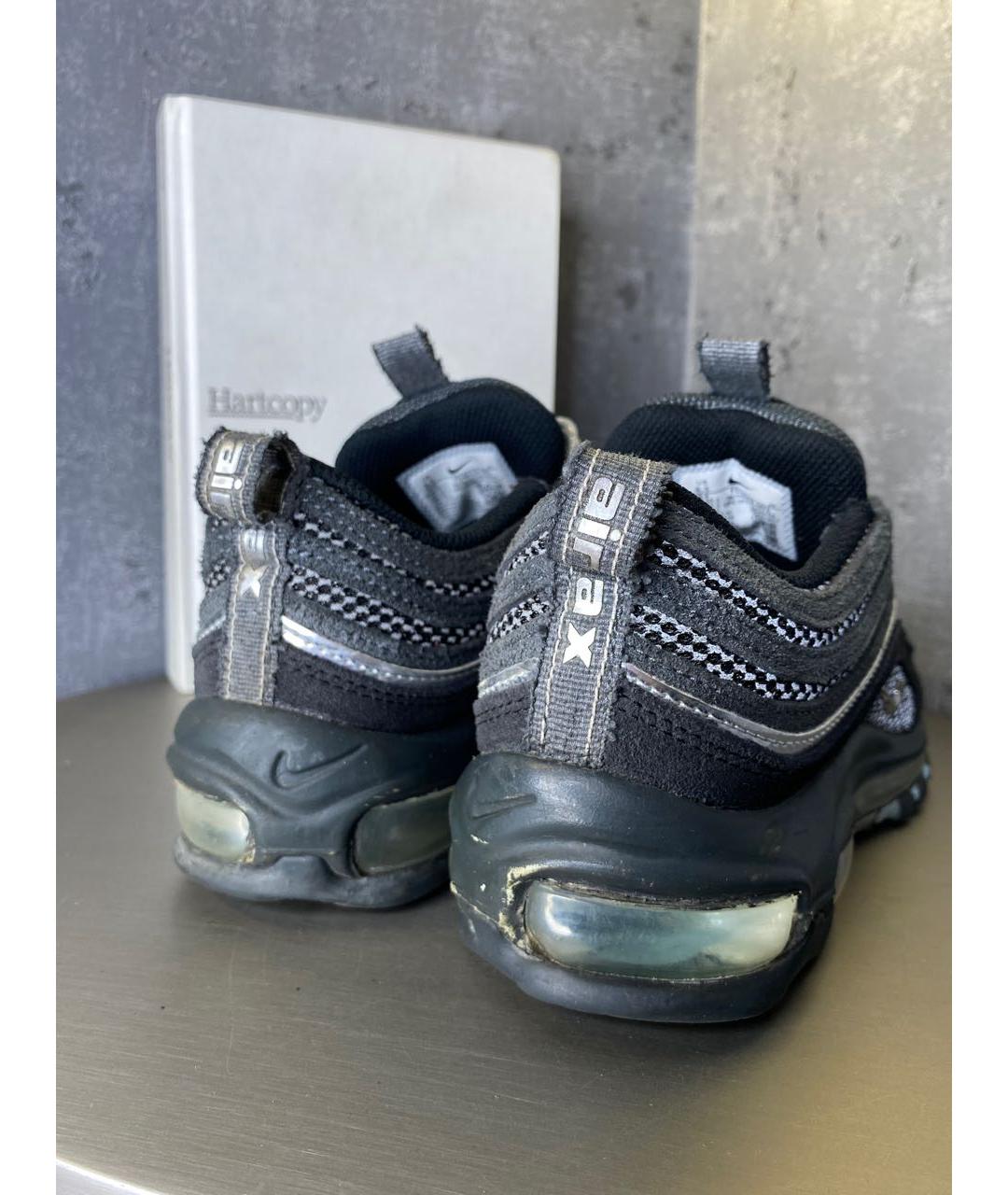 NIKE Черные синтетические кроссовки, фото 3