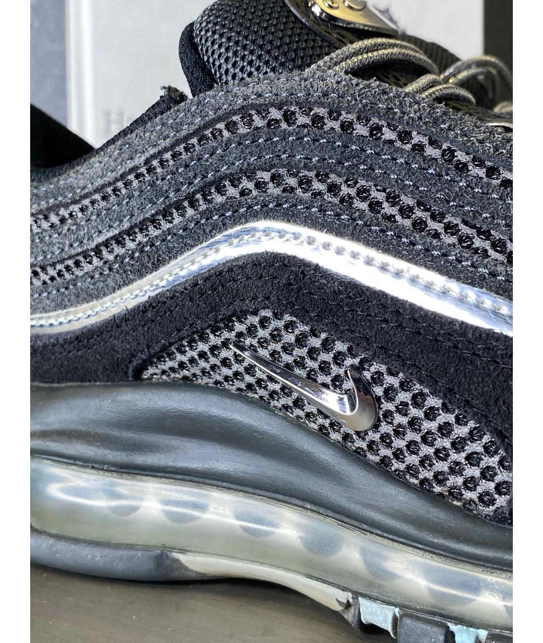 NIKE Черные синтетические кроссовки, фото 7