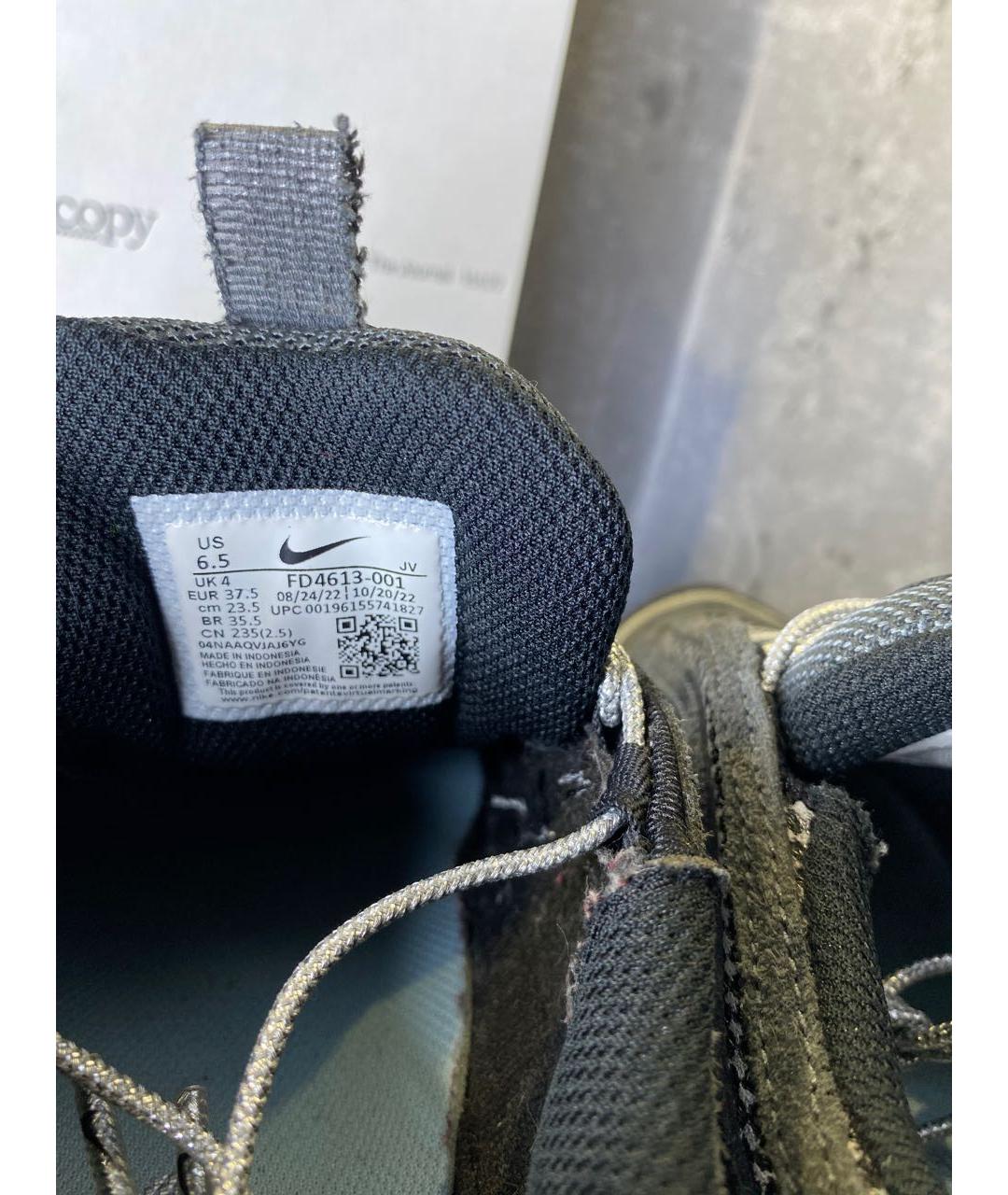 NIKE Черные синтетические кроссовки, фото 8