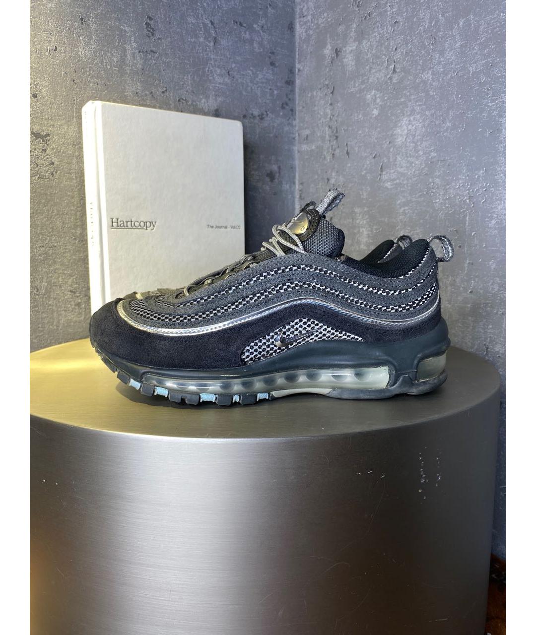 NIKE Черные синтетические кроссовки, фото 9