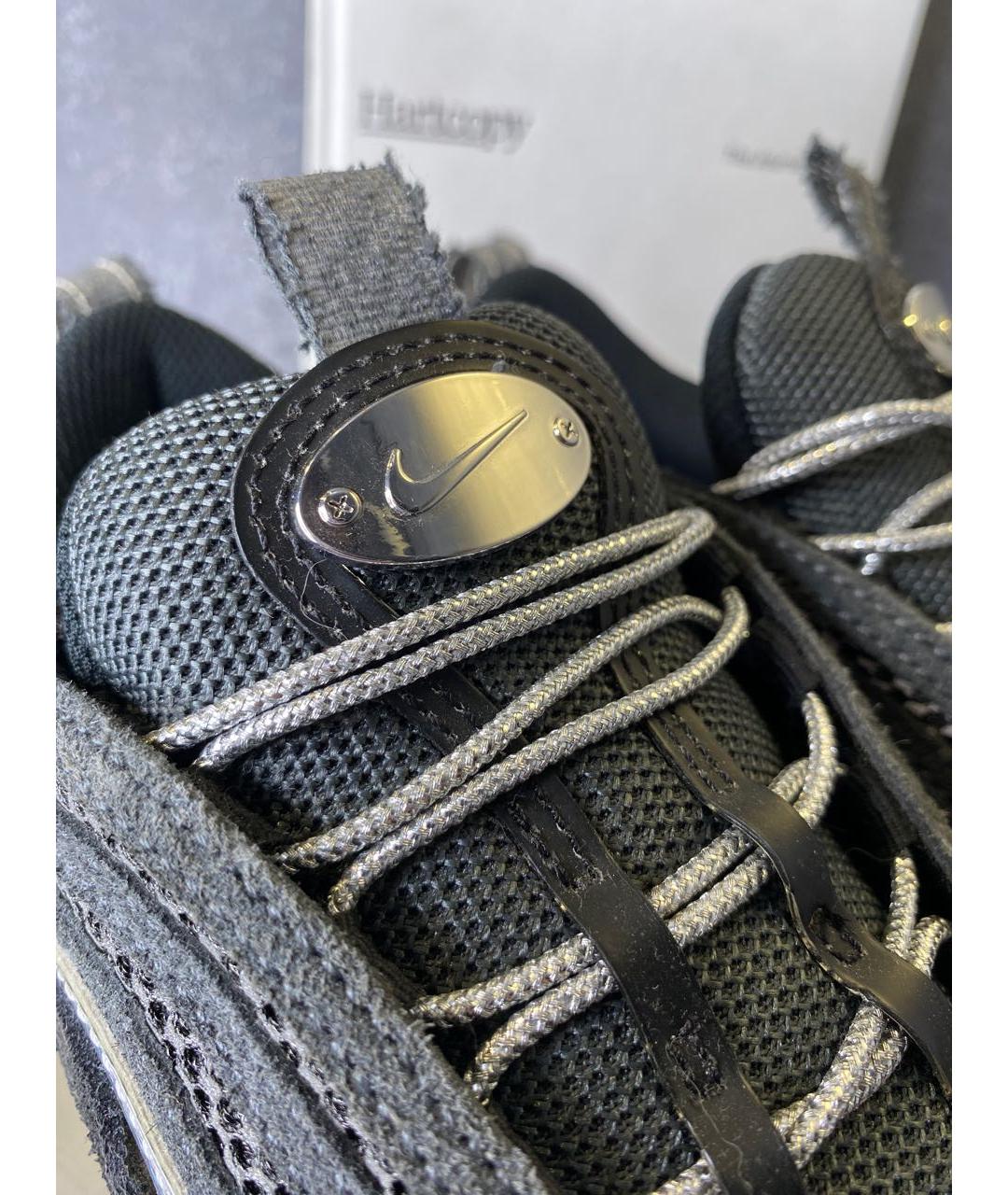 NIKE Черные синтетические кроссовки, фото 5