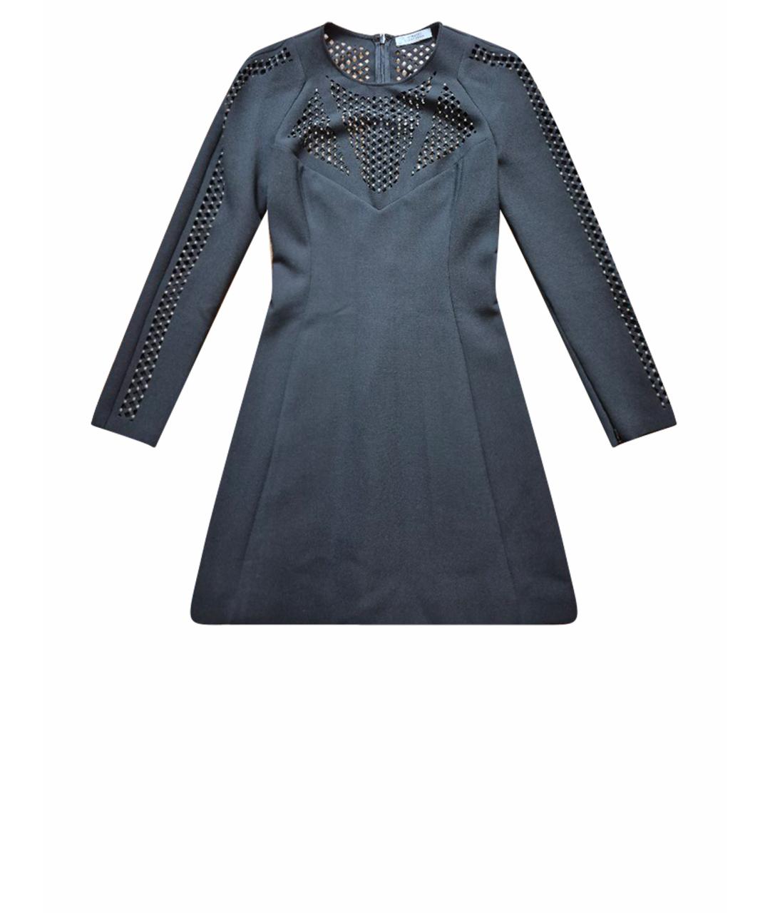 VERSACE COLLECTION Черное полиэстеровое вечернее платье, фото 1