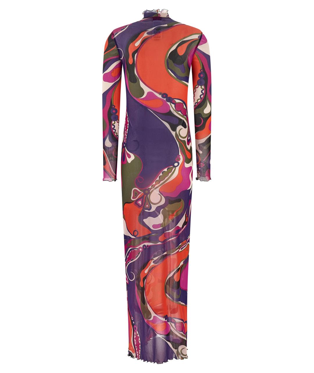 EMILIO PUCCI Мульти полиамидовая юбка макси, фото 2