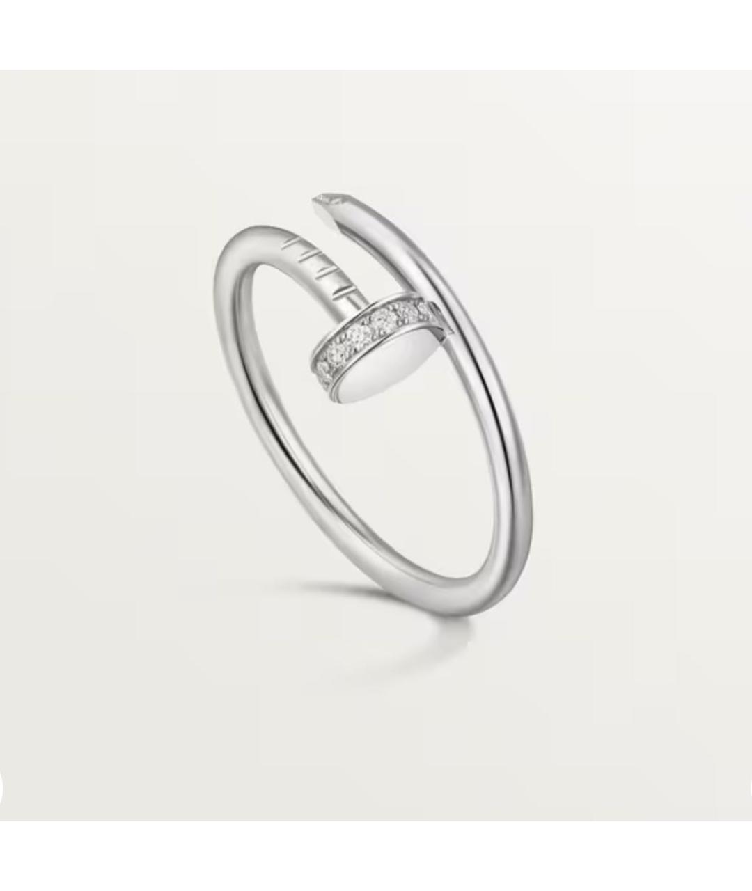 CARTIER Серебряное кольцо из белого золота, фото 2
