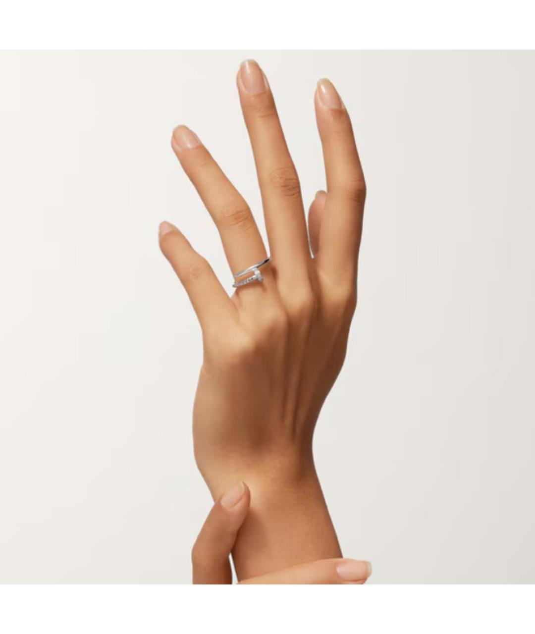 CARTIER Серебряное кольцо из белого золота, фото 3