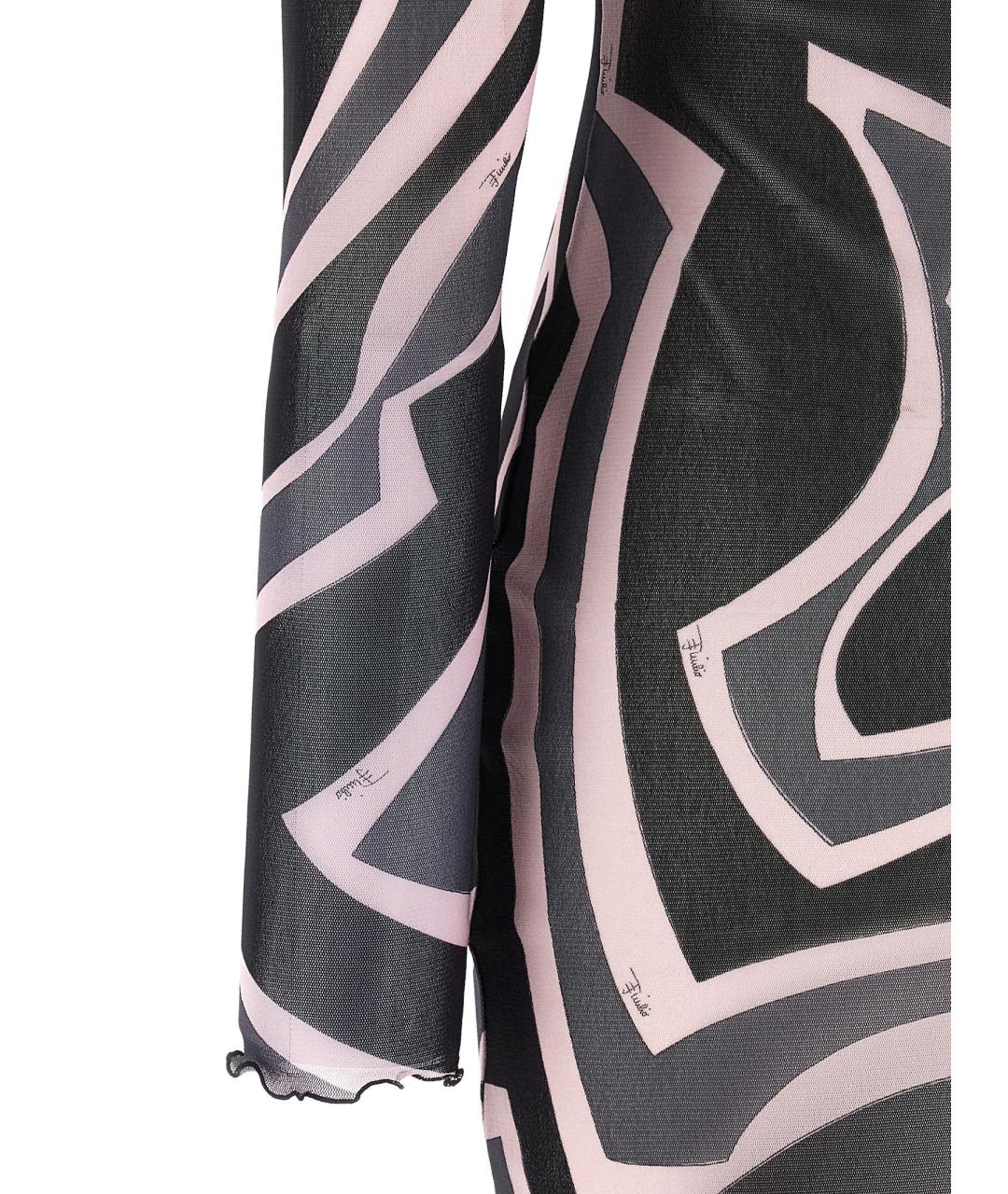 EMILIO PUCCI Мульти полиамидовая юбка макси, фото 4