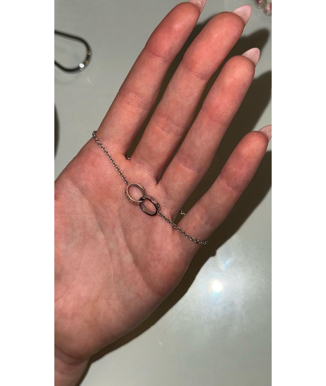 CARTIER Белый браслет из белого золота, фото 3