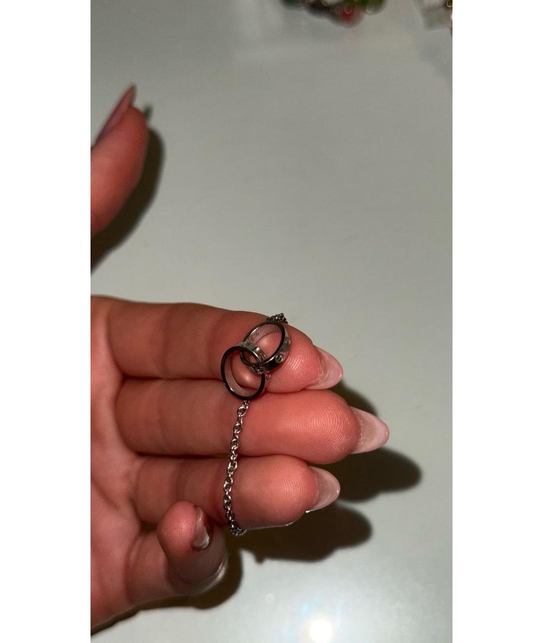 CARTIER Белый браслет из белого золота, фото 6