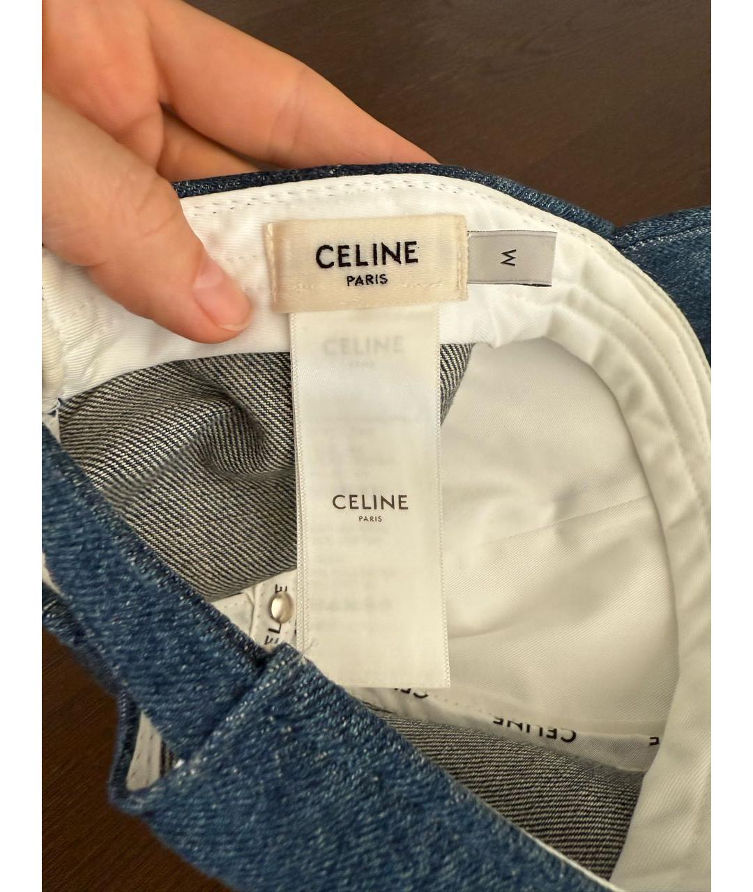CELINE Синяя кепка, фото 6