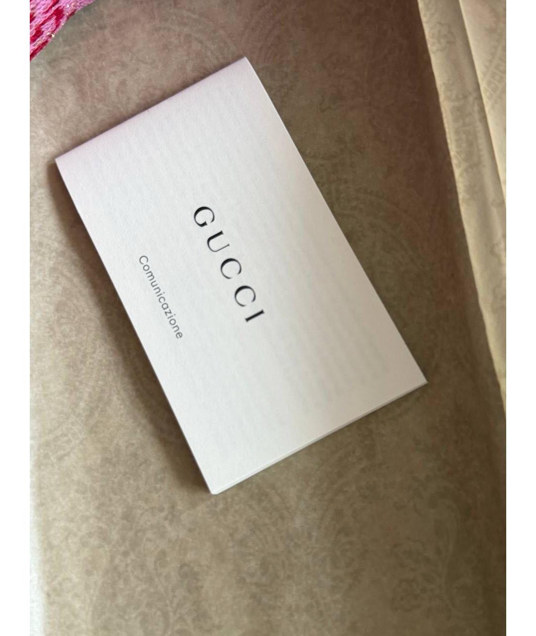 GUCCI Розовые носки, чулки и колготы, фото 4