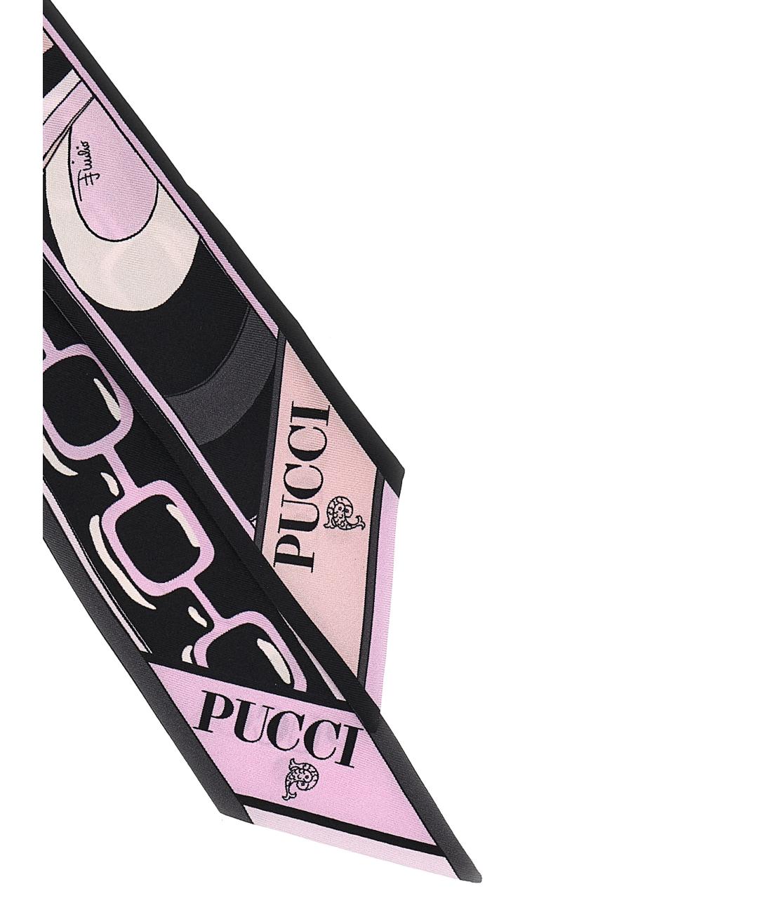 EMILIO PUCCI Мульти шелковый шарф, фото 3