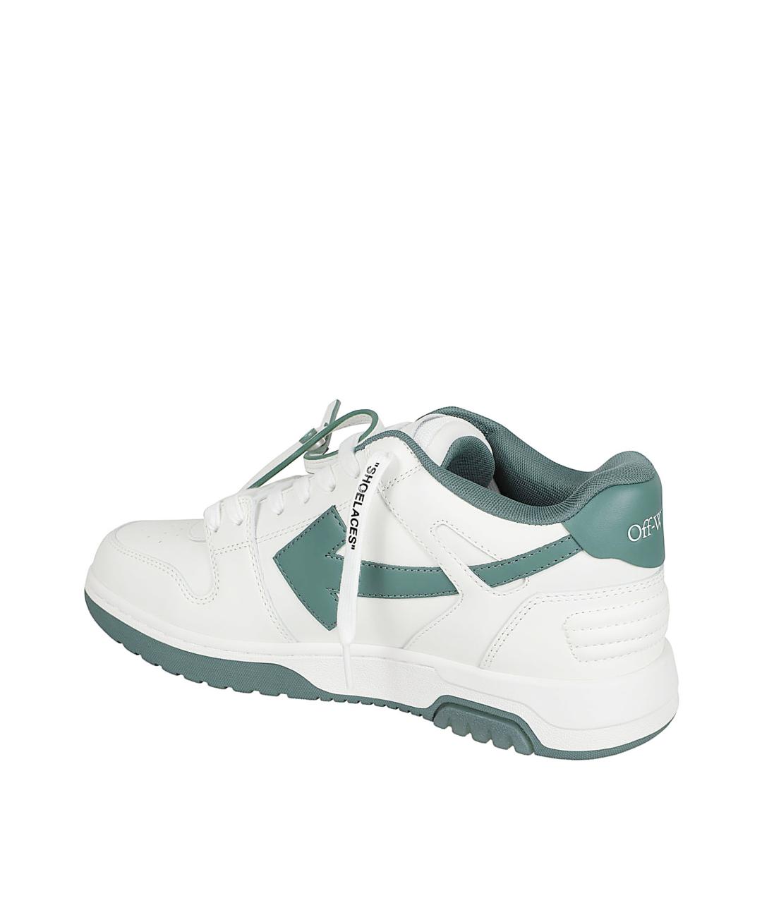 OFF-WHITE Белые низкие кроссовки / кеды, фото 3
