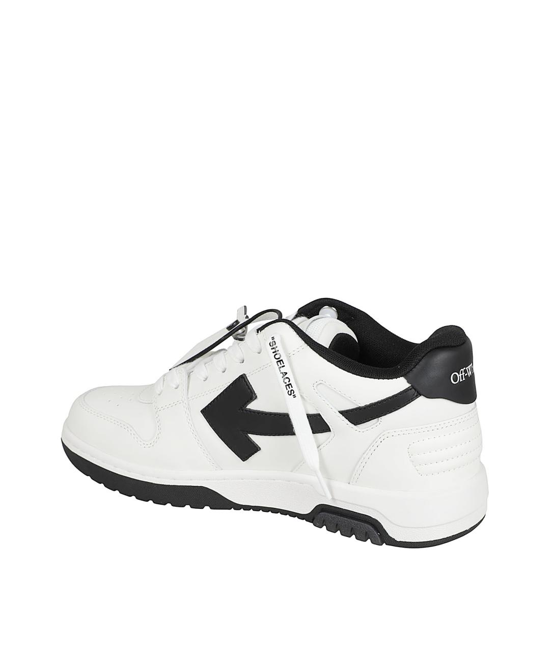 OFF-WHITE Белые низкие кроссовки / кеды, фото 3