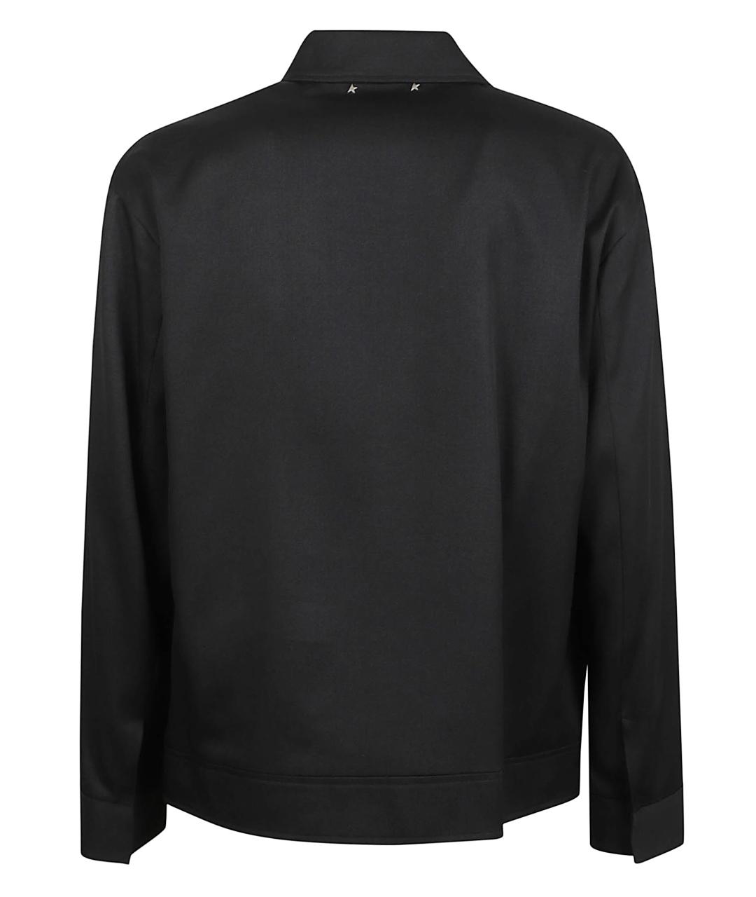GOLDEN GOOSE DELUXE BRAND Черная хлопковая куртка, фото 2