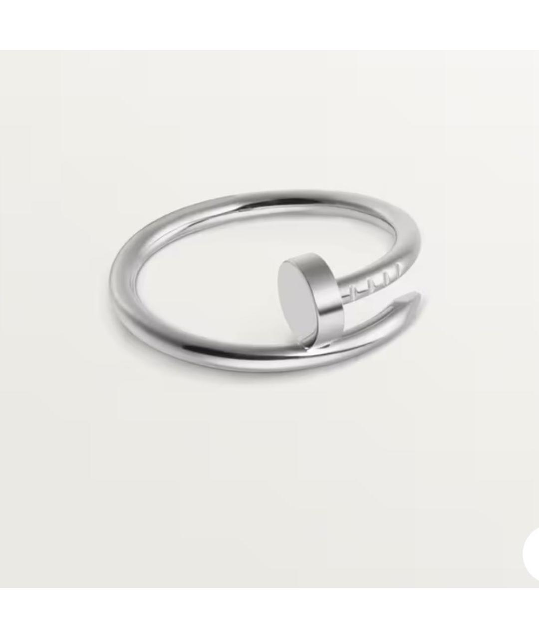 CARTIER Серебряное кольцо из белого золота, фото 5