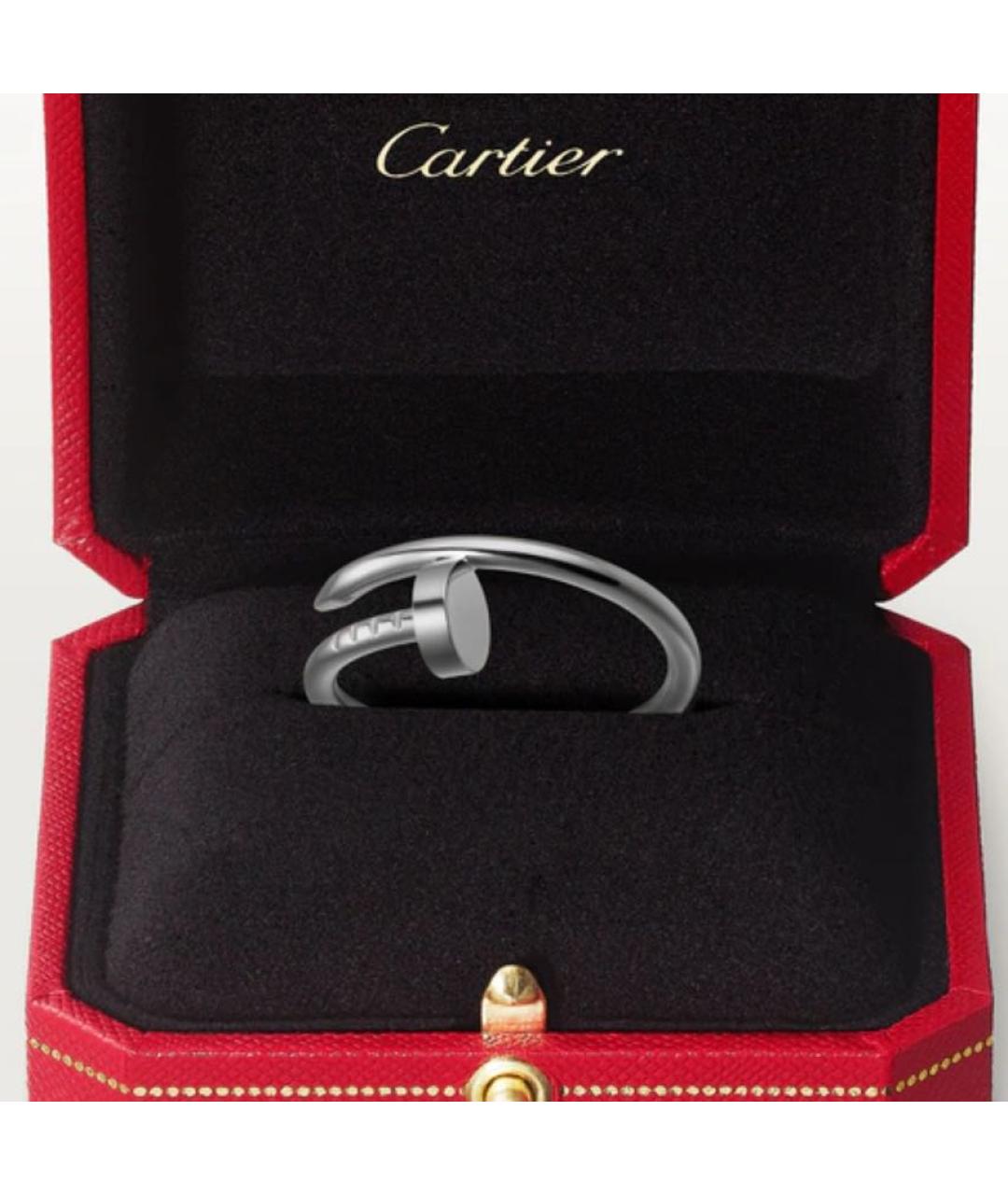 CARTIER Серебряное кольцо из белого золота, фото 4