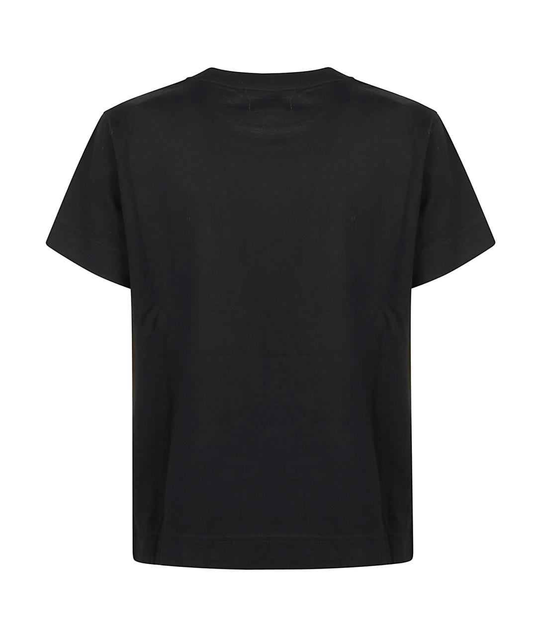 GIVENCHY Черная хлопковая футболка, фото 3