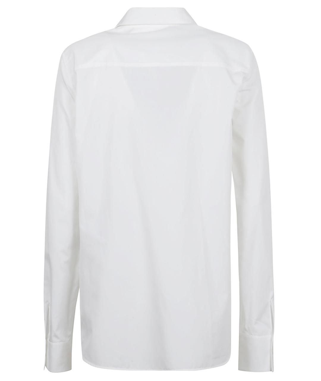JIL SANDER Белая хлопковая рубашка, фото 3