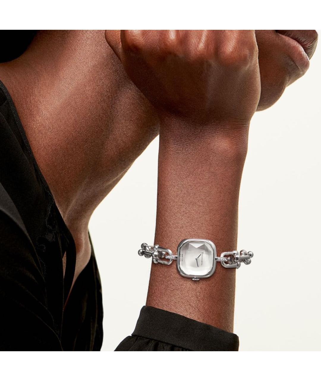 TIFFANY&CO Серебряные серебряные часы, фото 2