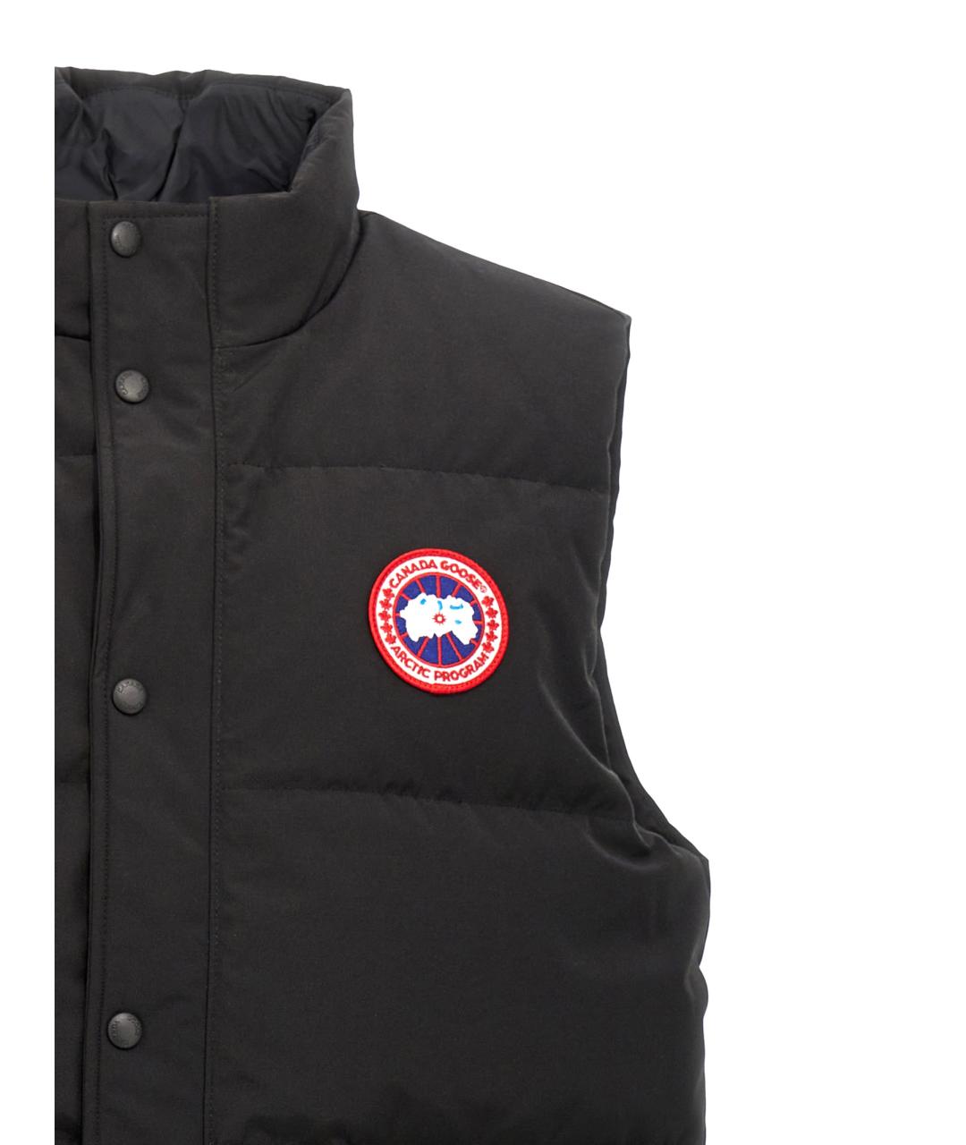 CANADA GOOSE Черная полиэстеровая жилетка, фото 3