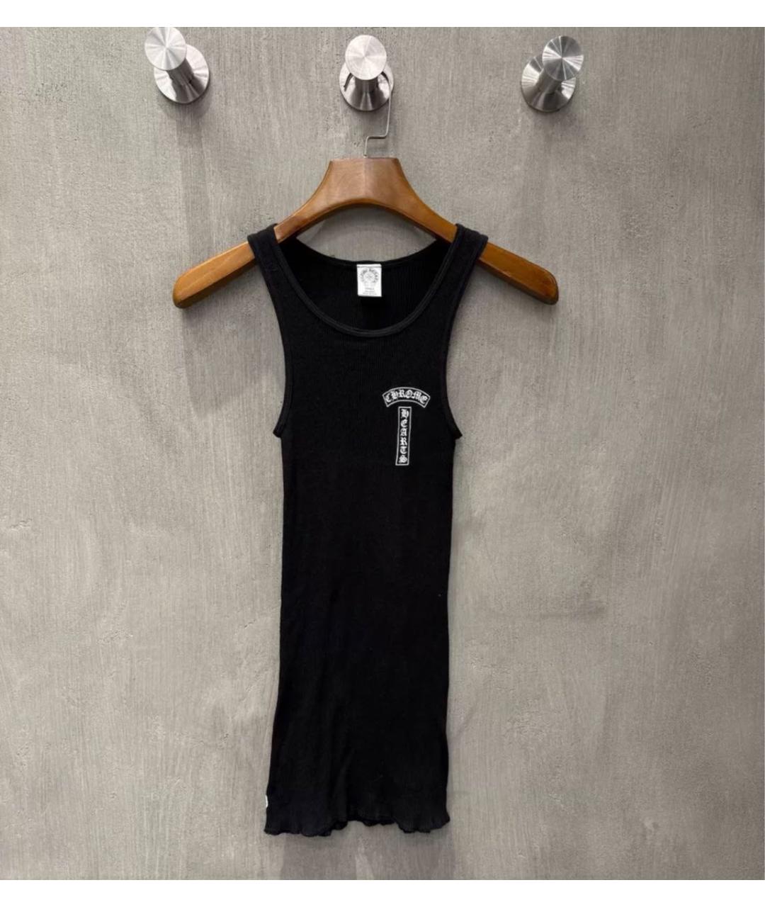 CHROME HEARTS Черная майка, фото 5
