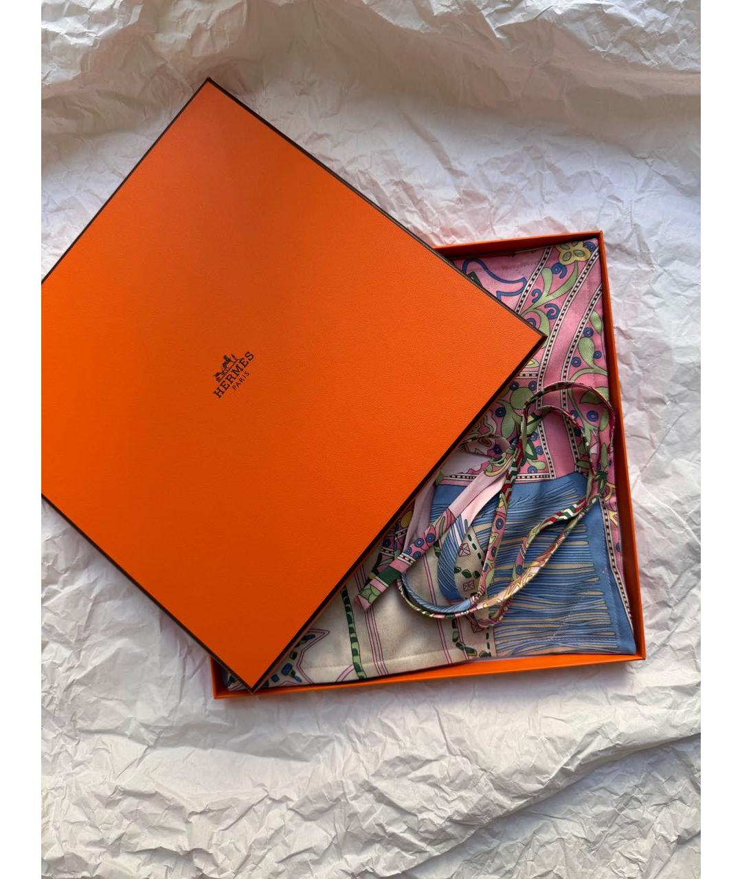 HERMES Мульти шелковая сумка через плечо, фото 8