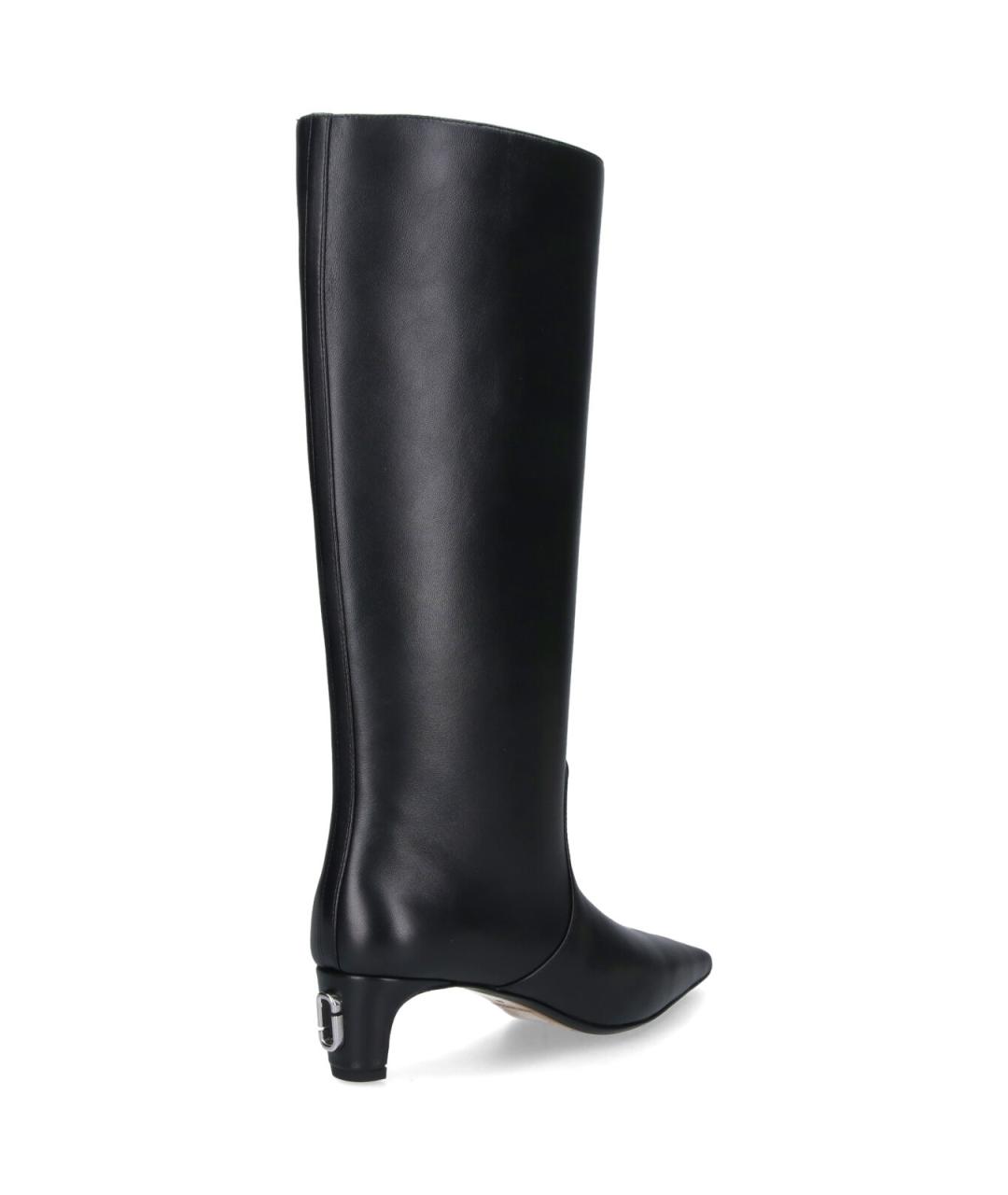 MARC JACOBS Черные кожаные сапоги, фото 4