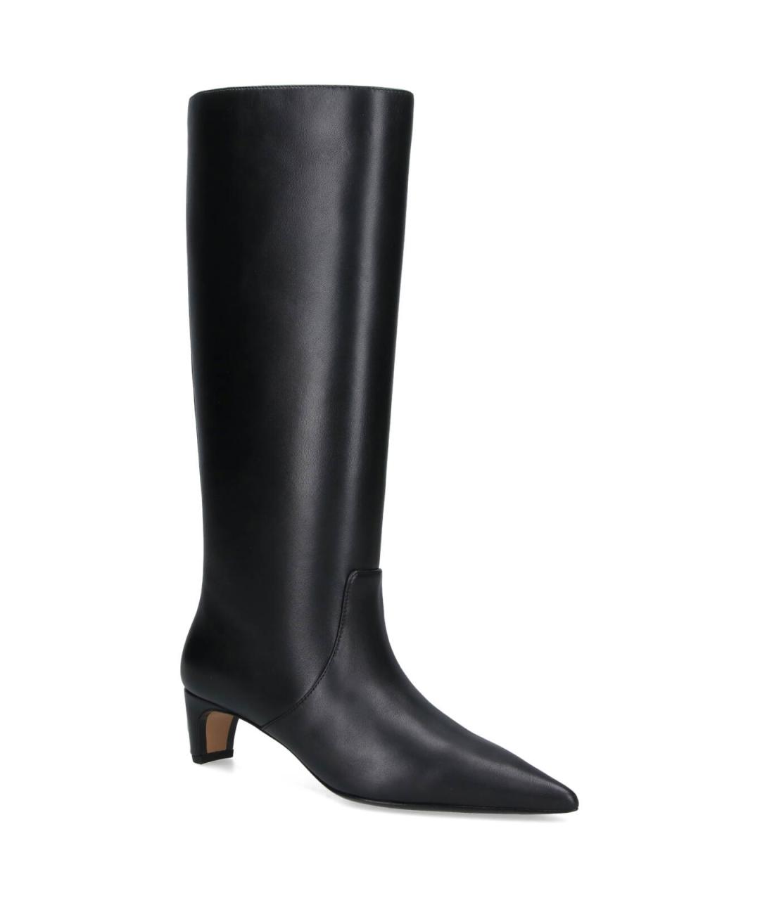 MARC JACOBS Черные кожаные сапоги, фото 2