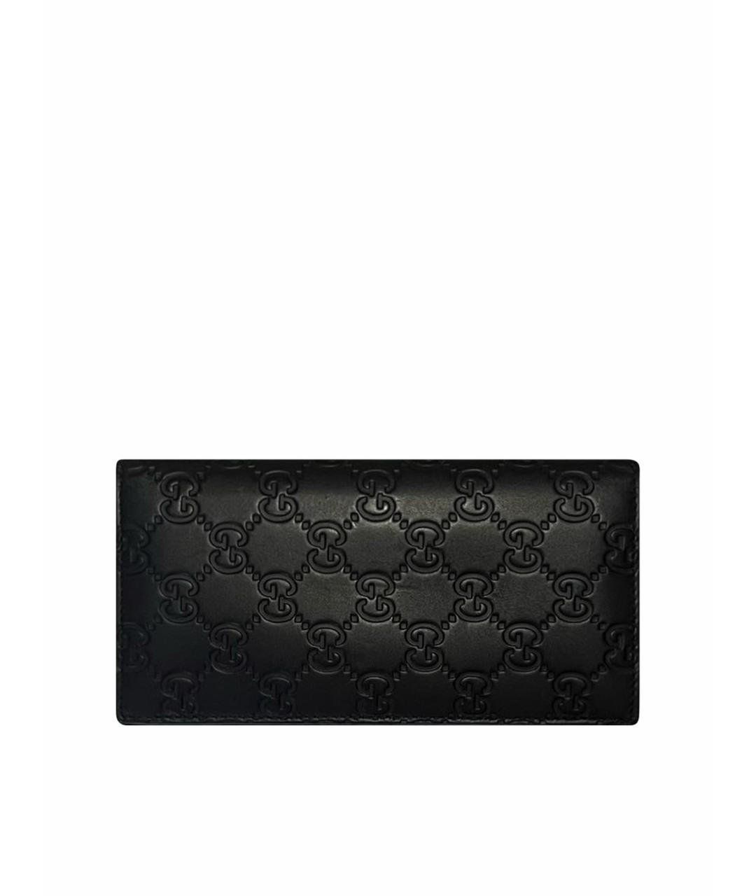 GUCCI Коричневый кожаный кошелек, фото 1