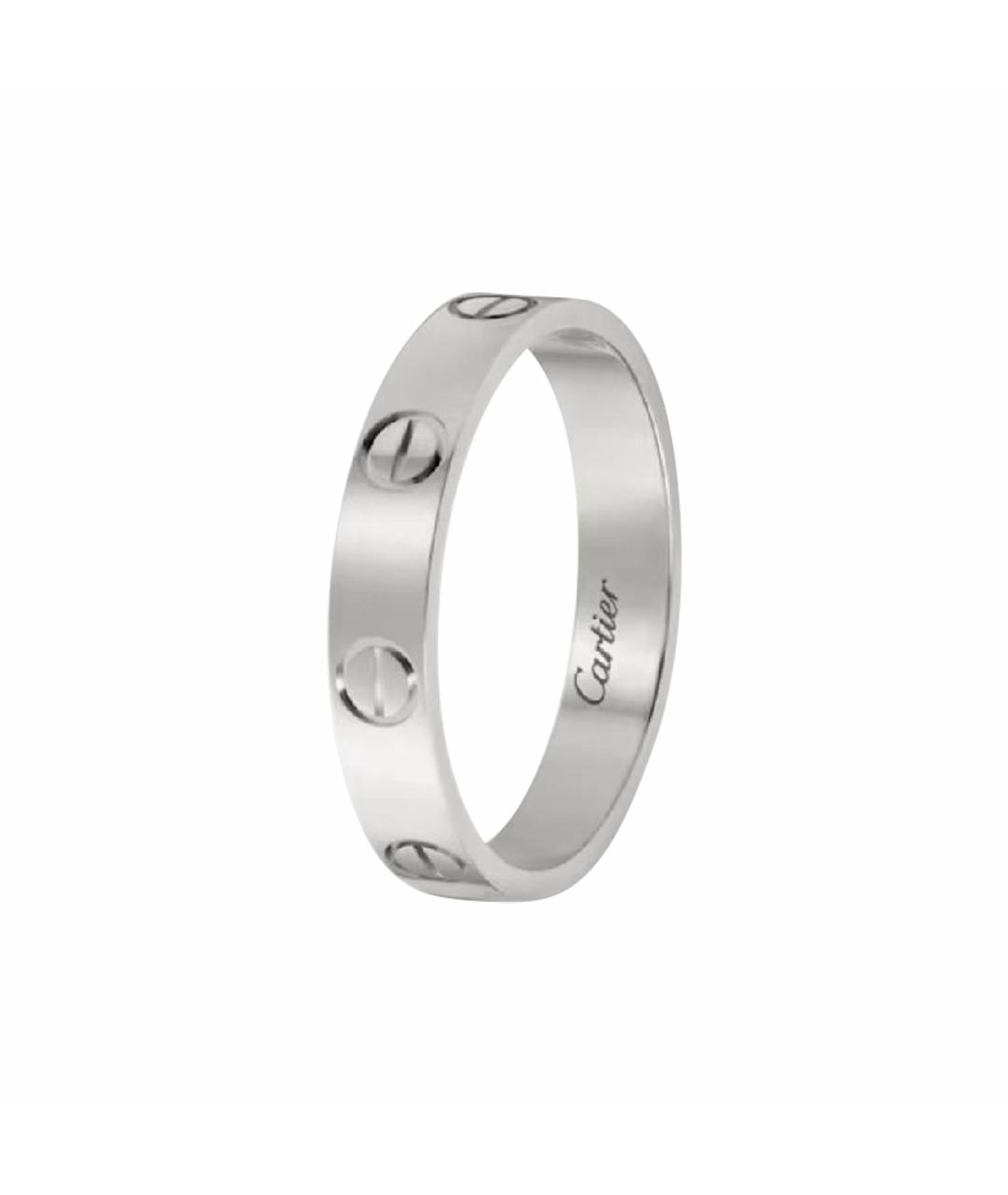 CARTIER Бирюзовое кольцо из белого золота, фото 1