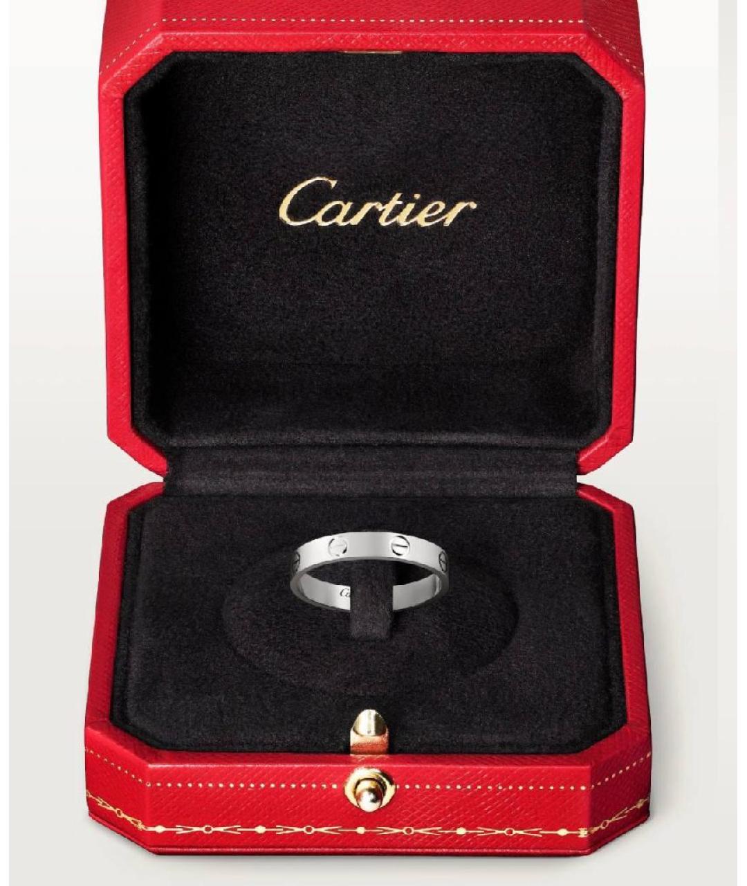CARTIER Бирюзовое кольцо из белого золота, фото 4