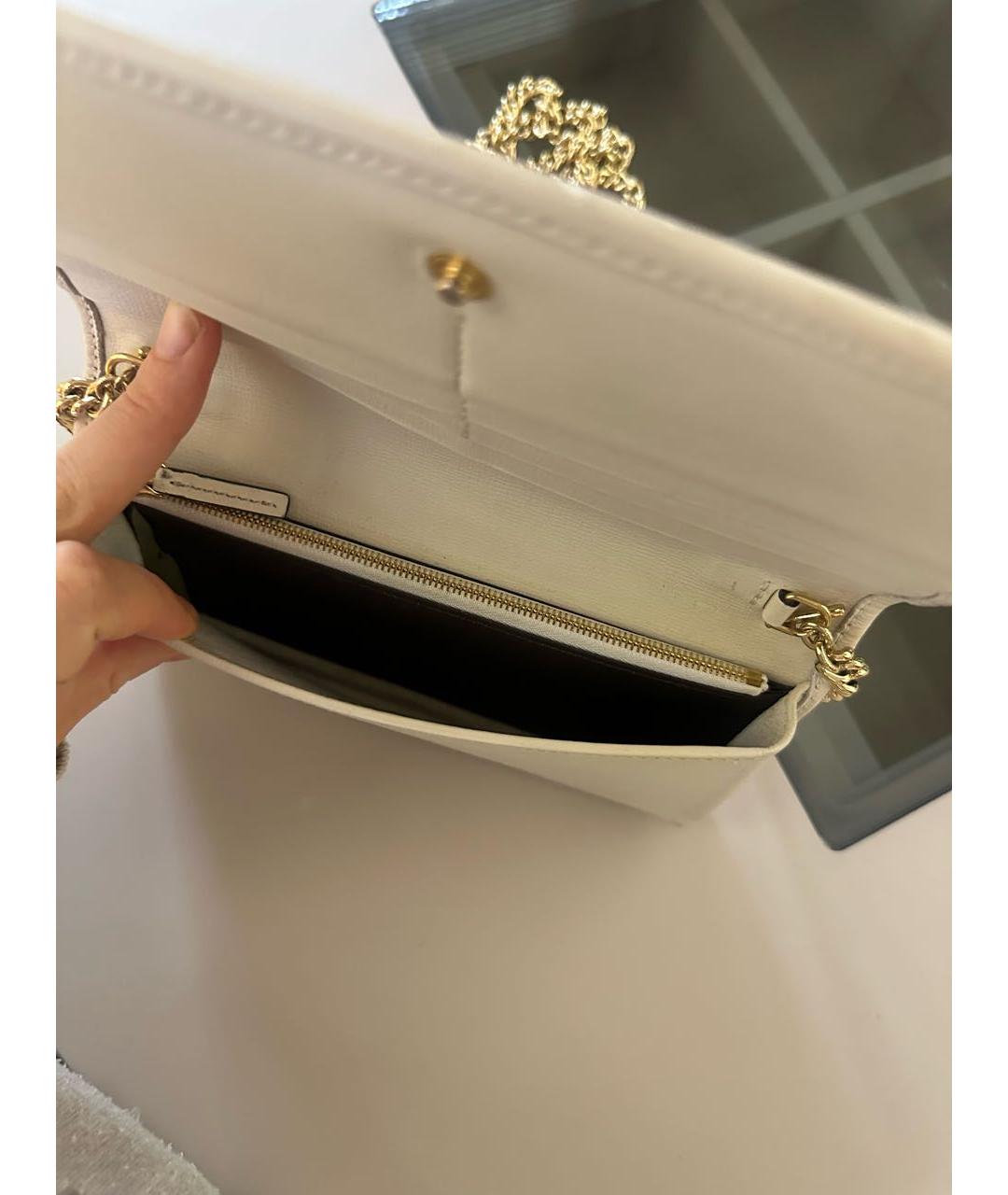 GUCCI Серый кожаный кошелек, фото 4