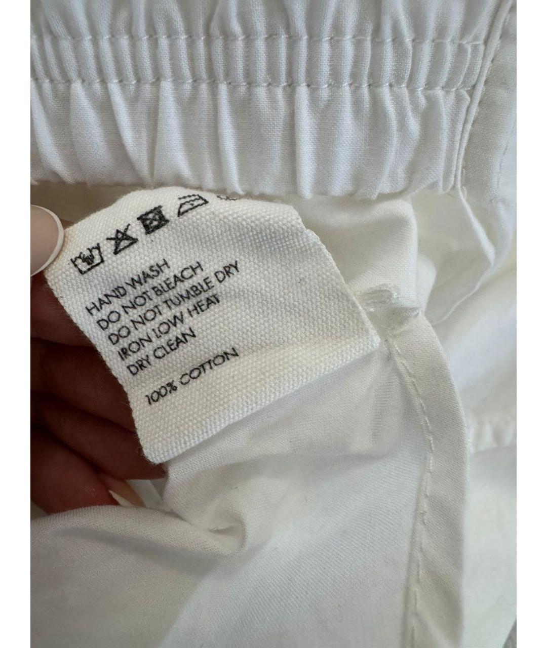 JACQUEMUS Белая хлопковая рубашка, фото 5