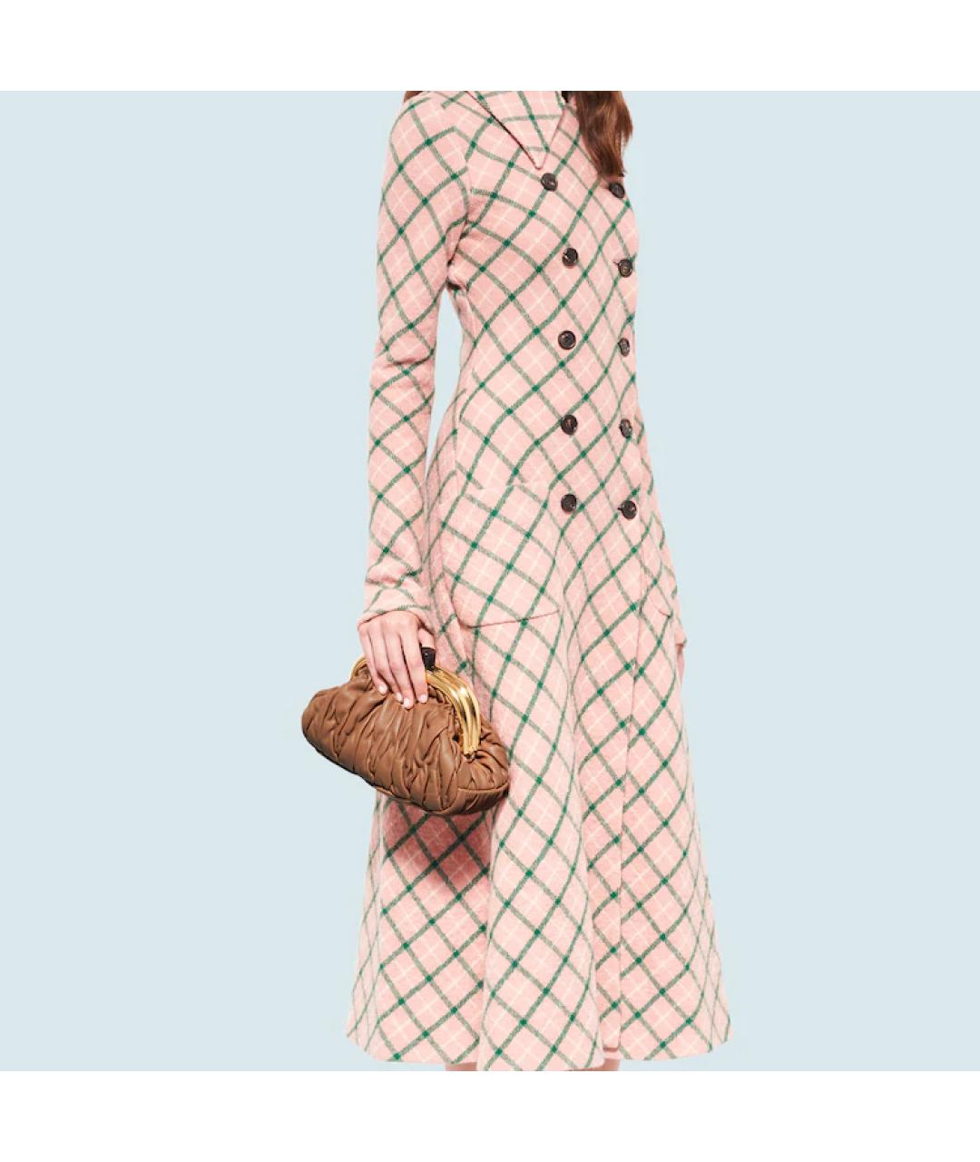 MIU MIU Коричневая кожаная сумка через плечо, фото 5